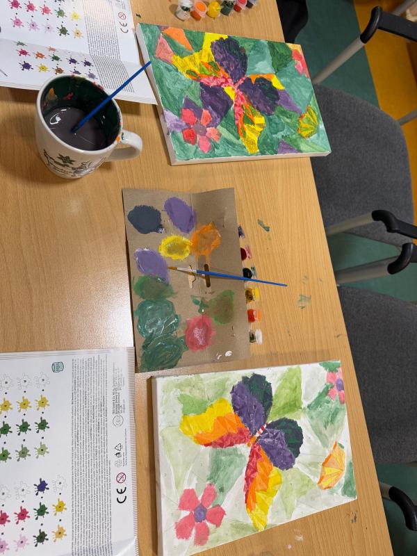 Warsztaty plastyczne w SOSW nr 2